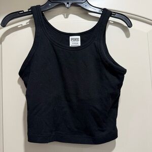 Victoria's Secret PINK Black Tank Top
